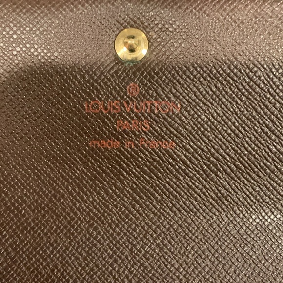 Louis Vuitton Damier Porte Tresor Etui Papier trifold wallet. Date Code SP0014 - Picture 4 of 12